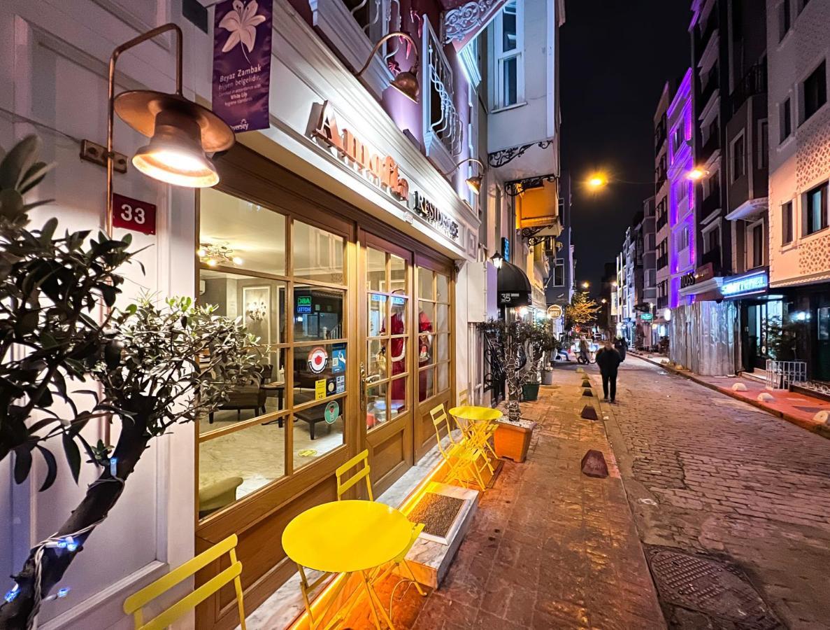 Amofta Hotel Taksim Istanbul Eksteriør bilde